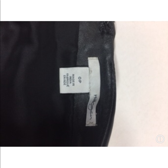 Halogen Black Leather Skirt - Picture 6 of 6